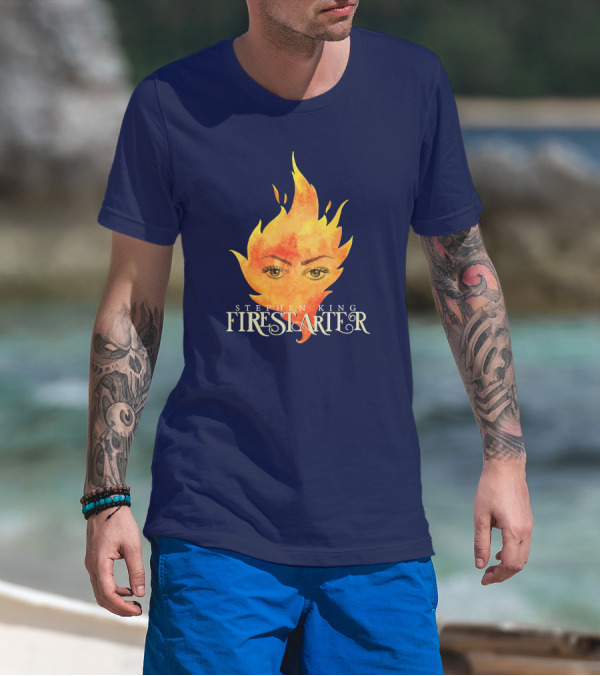 Stephen King Firestarter Fiery Eyes T-Shirt
