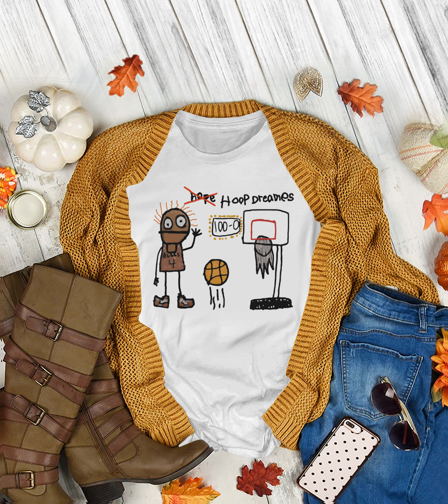 Bulls Hoop Dreams 100-0 Basketball Victory T-Shirt