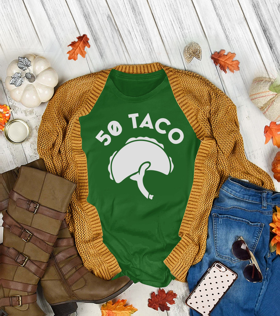 Jayson 50 TACO Funny Basketball T-Shirt