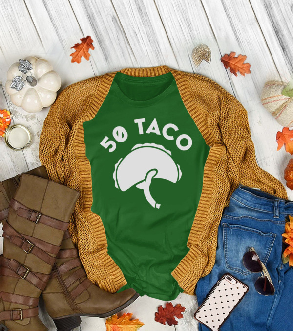 Jayson 50 TACO Funny Basketball T-Shirt