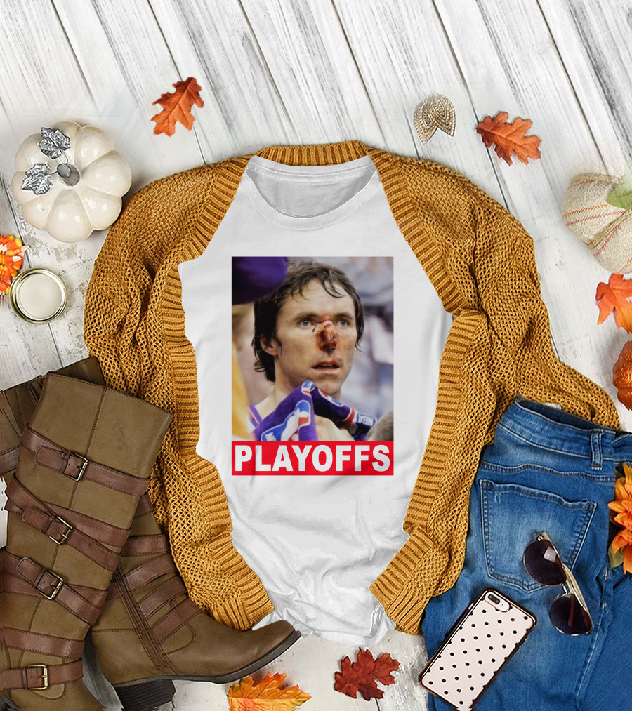 Steve Nash Playoffs Broken Nose T-Shirt