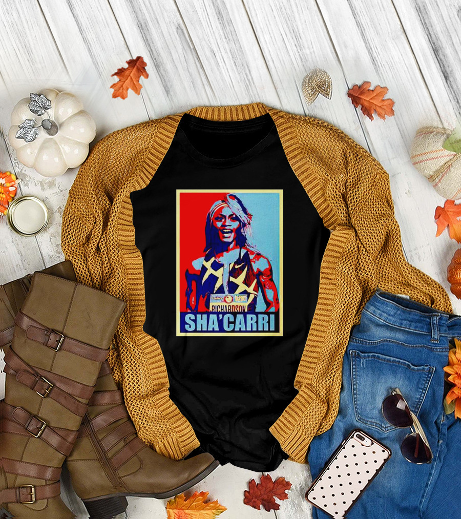 SHA'CARRI Richardson Track and Field USA T-Shirt