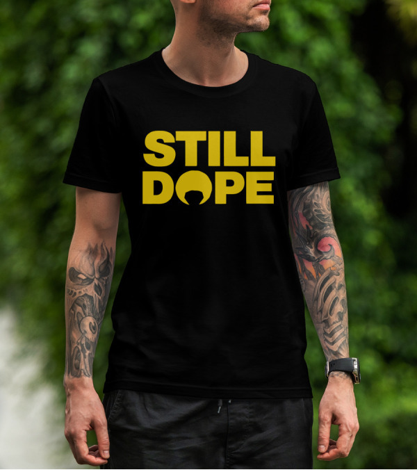 STILL DOPE Afro Icon T-Shirt