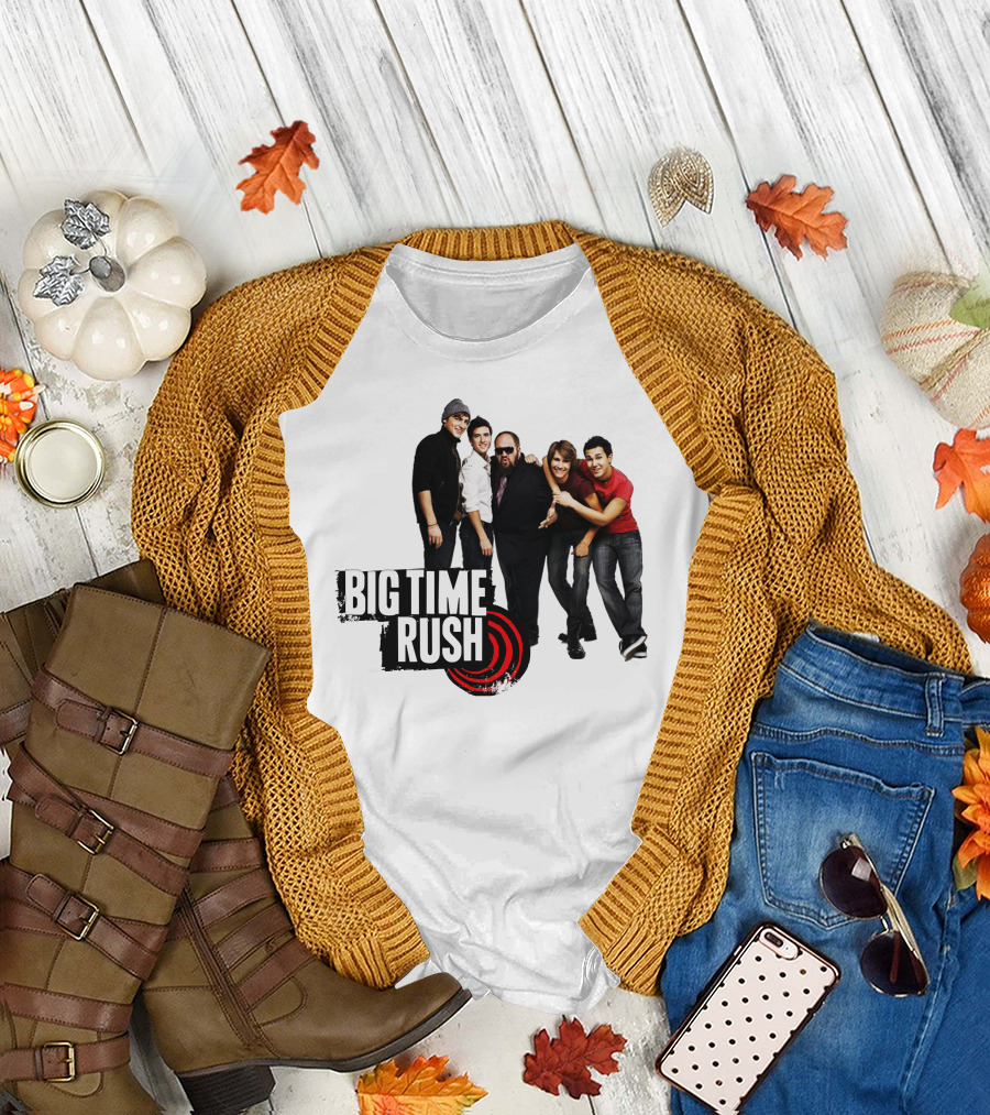 Big Time Rush Merch Shop Band Photo T-Shirt