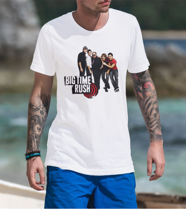 Big Time Rush Band Group Photo Merch T-Shirt