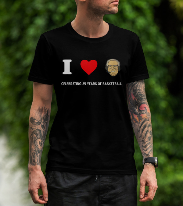 I Love Jim Paschke Celebrating 35 Years Of Paschketball T-Shirt