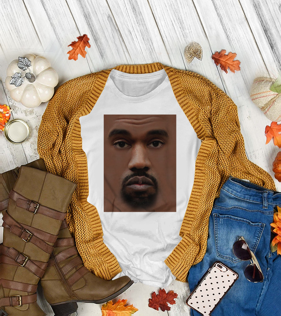 Kanye Face Expression Iconic Look T-Shirt
