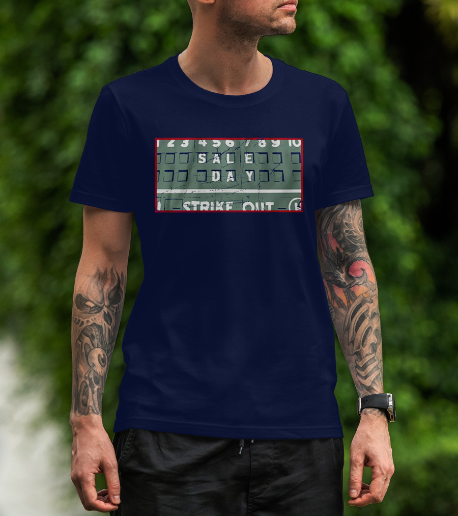 Sale Day Strike Out Boston Chris Sale T-Shirt