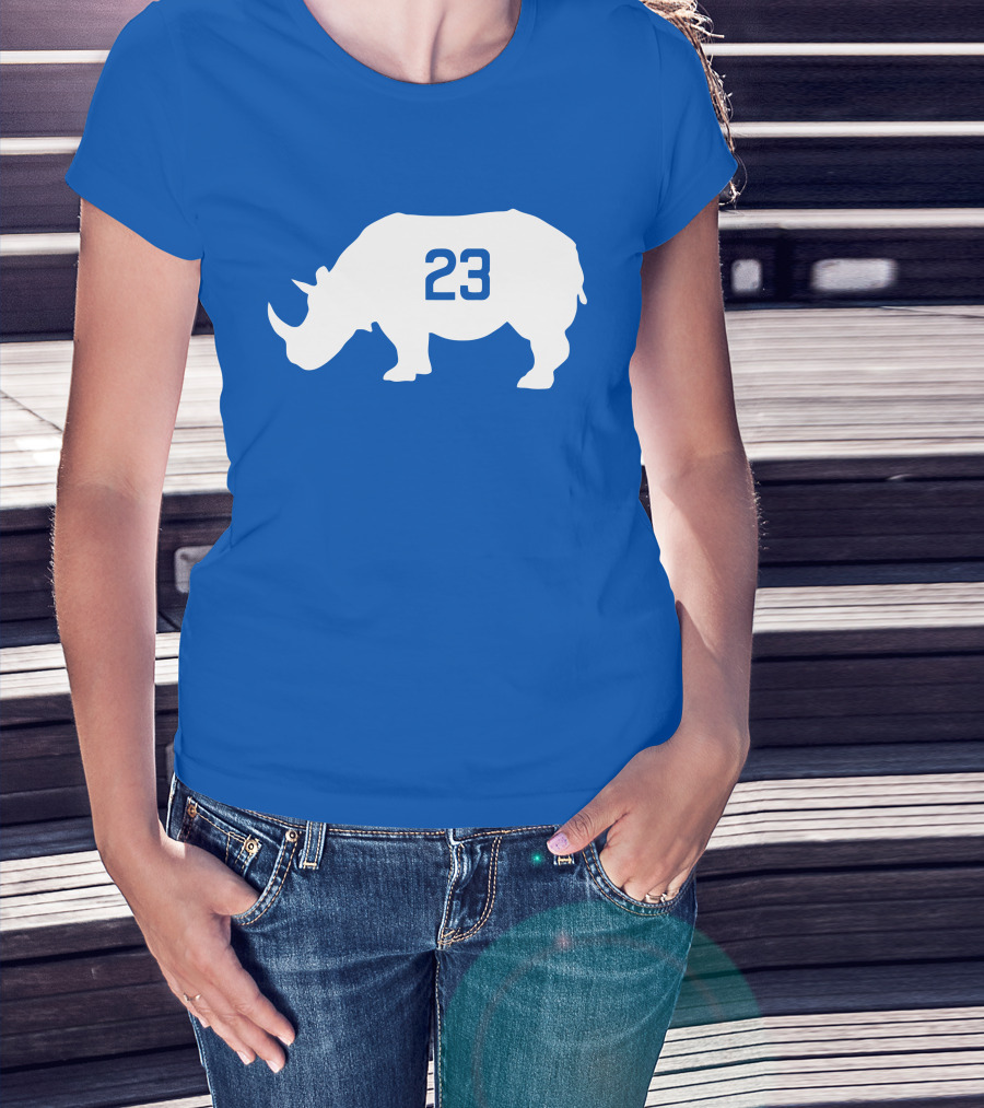 The Ryno 23 Obvious White Rhino T-Shirt