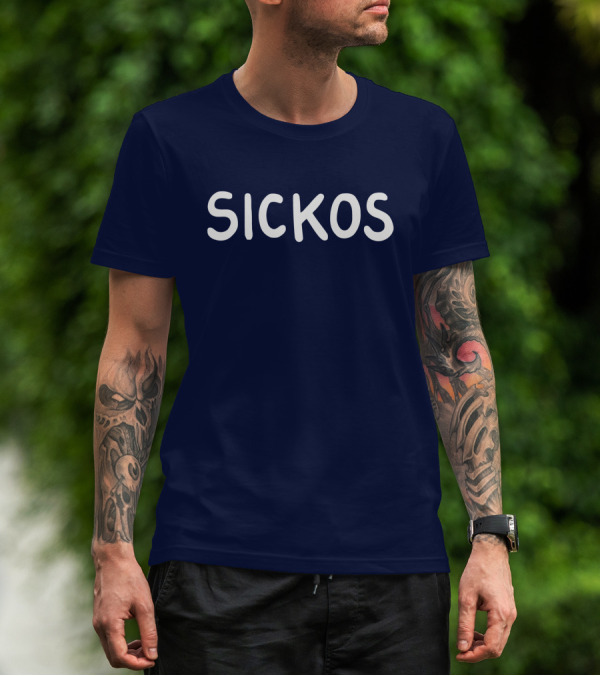 SICKOS Meme Comic Inspired Humor T-Shirt