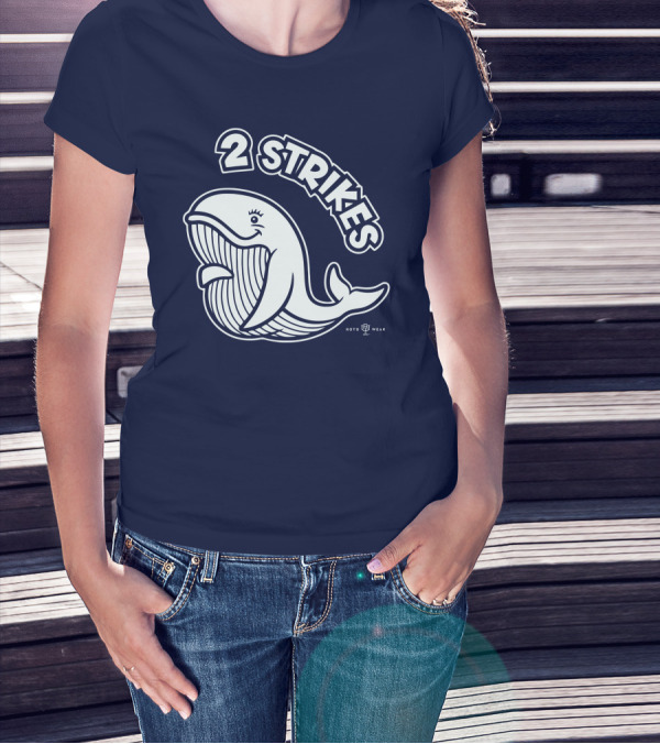 2 Strikes Roto Wear Whale T-Shirt