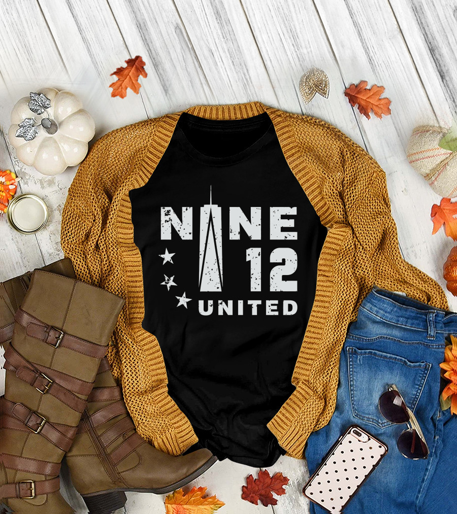 NINE TWELVE UNITED STARS TOWER T-Shirt