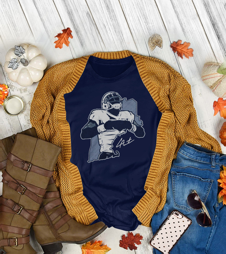 Cam Newton Celebration Football Player Signature Pose T-Shirt