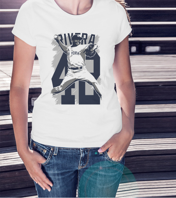 Rivera 42 New York Yankees Baseball Legend T-Shirt