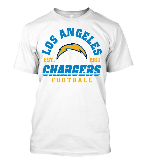 Los Angeles Chargers Est. 1960 Football T-Shirt