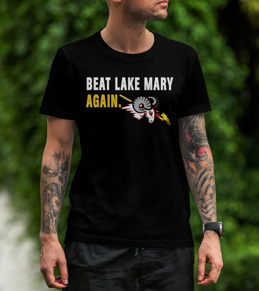 Beat Lake Mary Rams Again T-Shirt