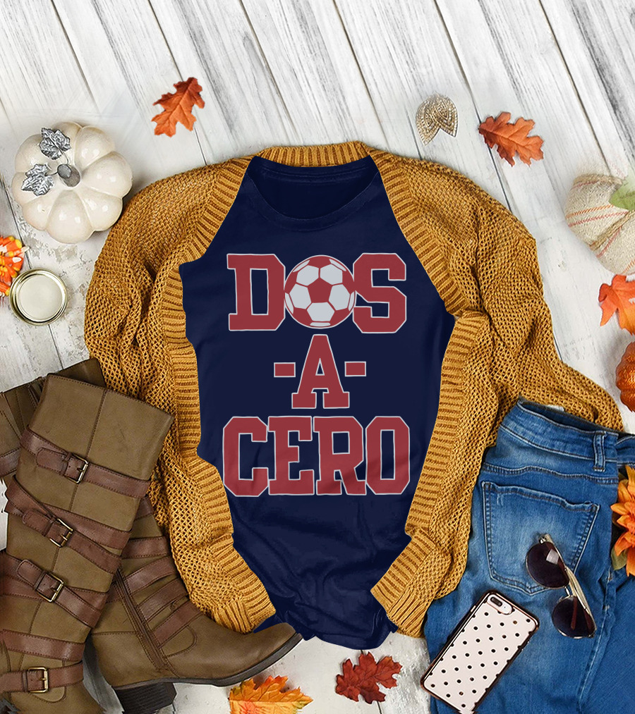 Dos A Cero Soccer Fan Spirit T-Shirt