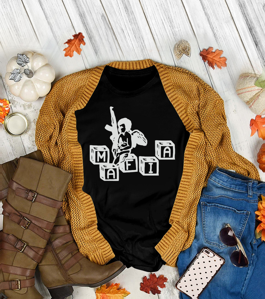 kai cenat mafia cherub blocks T-Shirt