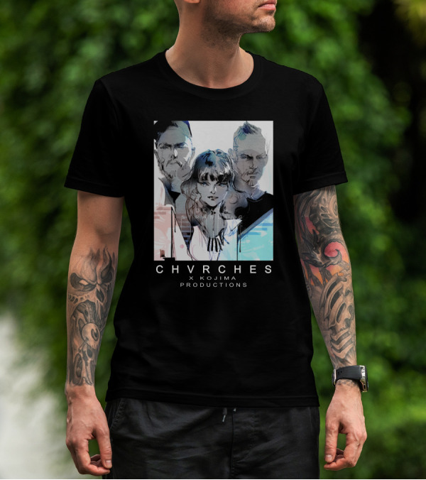 CHVRCHES X Kojima Productions Death Stranding Collaboration T-Shirt