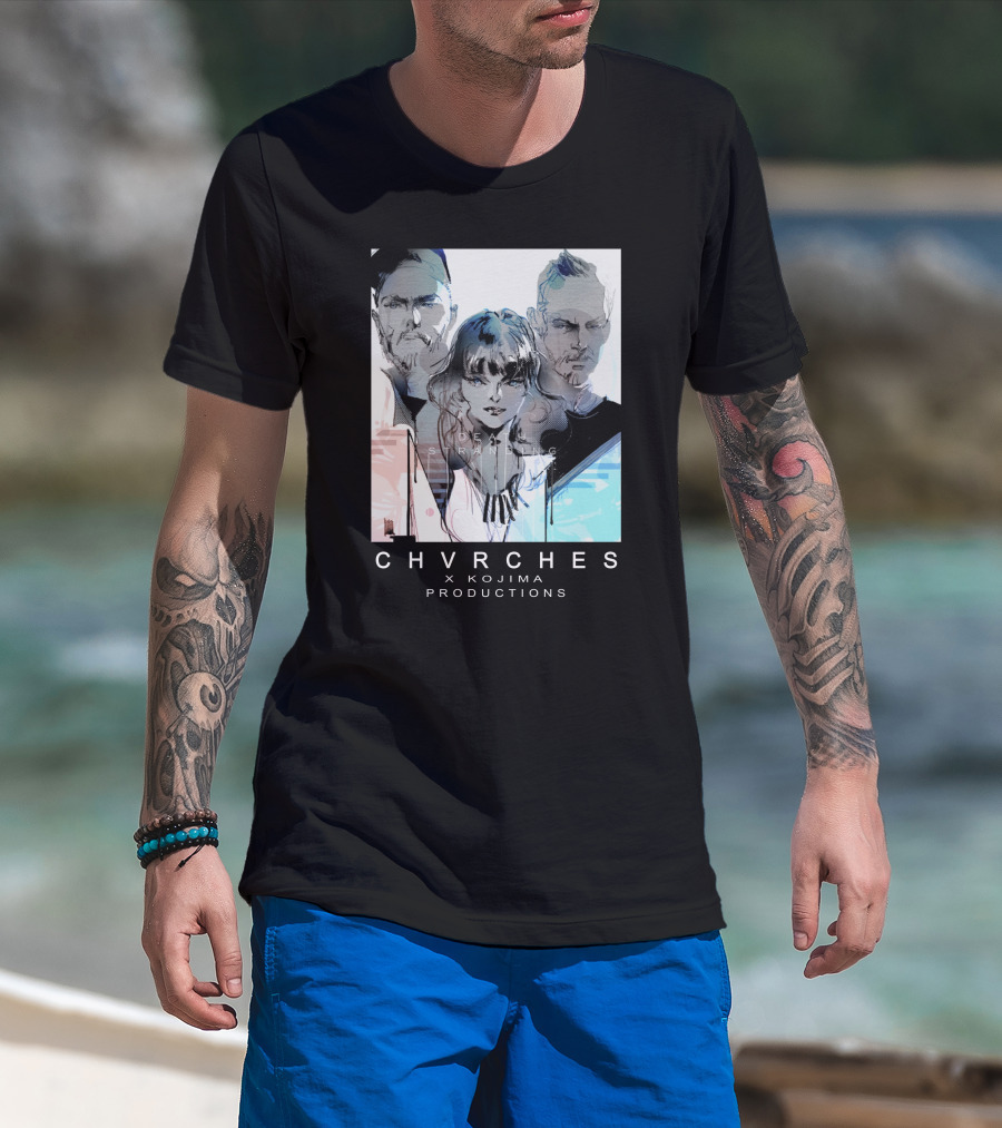 CHVRCHES X Kojima Productions Death Stranding Collaboration T-Shirt