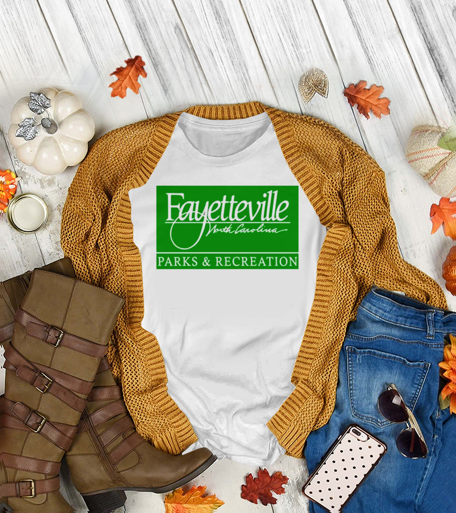 Young J Cole Fayetteville Parks and Recreation North Carolina T-Shirt