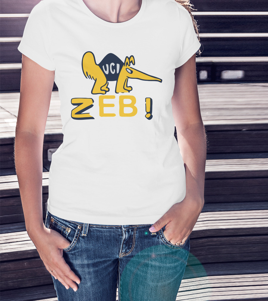 UCI Zeb Baseball Anteater T-Shirt