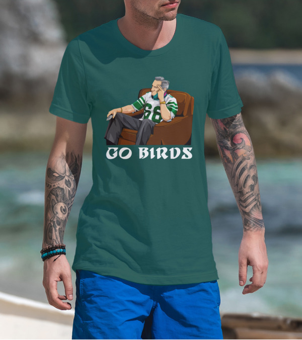 Go Birds Philadelphia Eagles Football 66 Jersey Fan T-Shirt