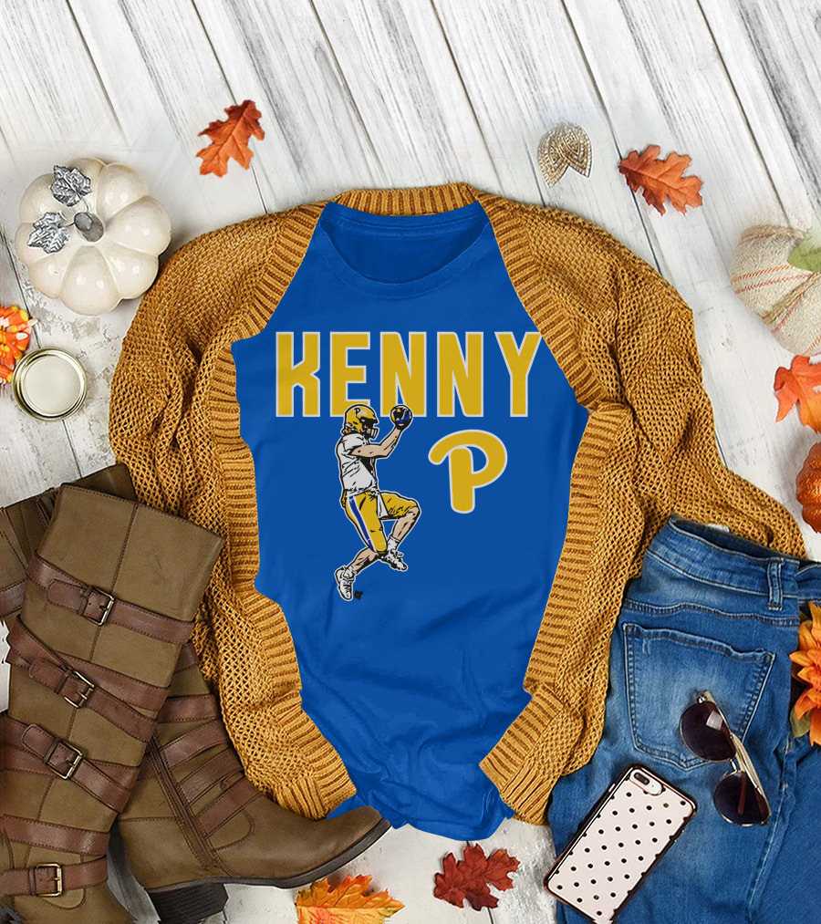 Kenny Pickett P Football Catch Pitt Jumper T-Shirt