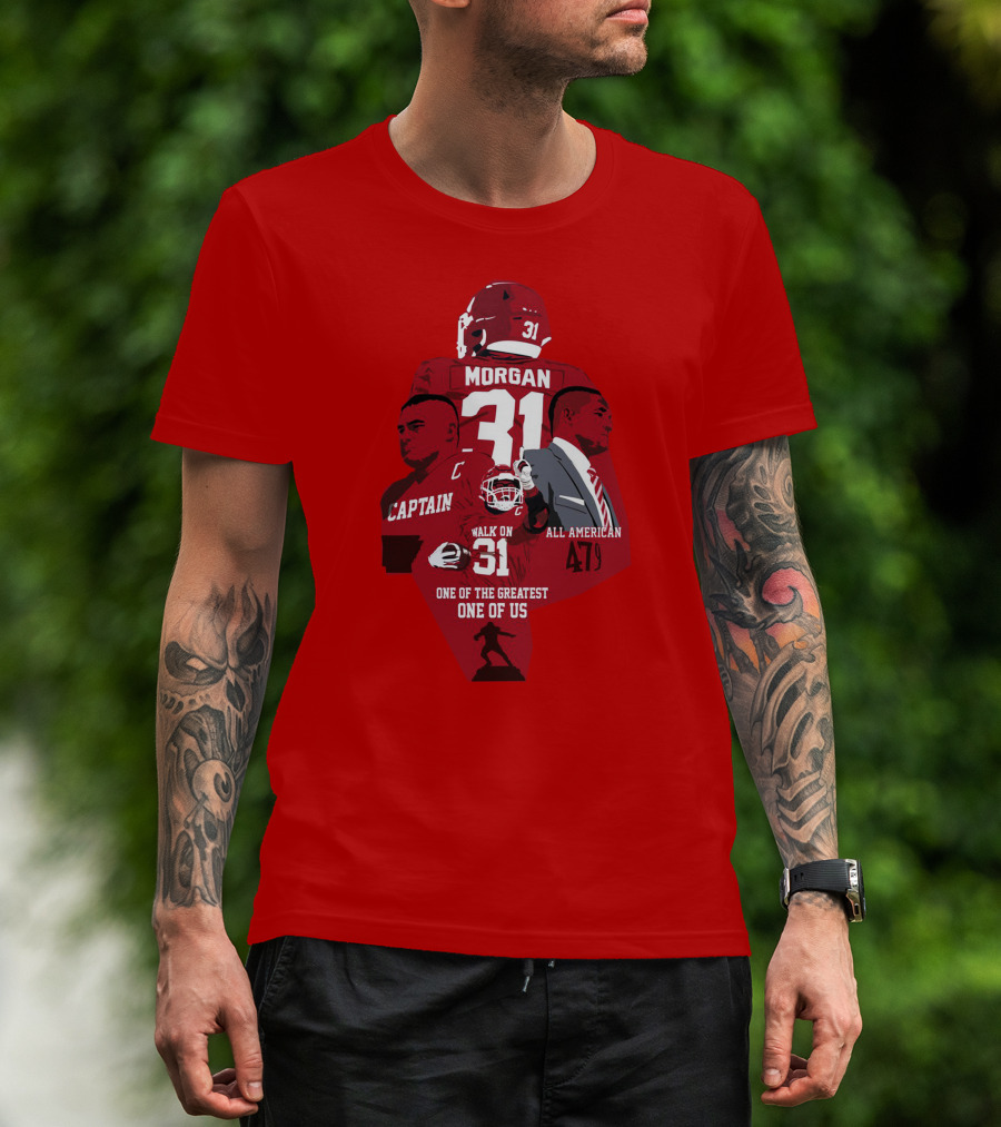 Grant Morgan One Of The Greatest Captain All American 479 T-Shirt
