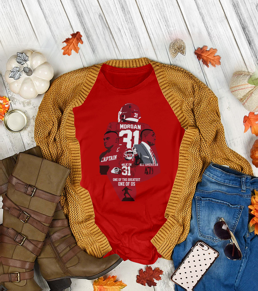Grant Morgan One of the Greatest Captain All American 479 T-Shirt