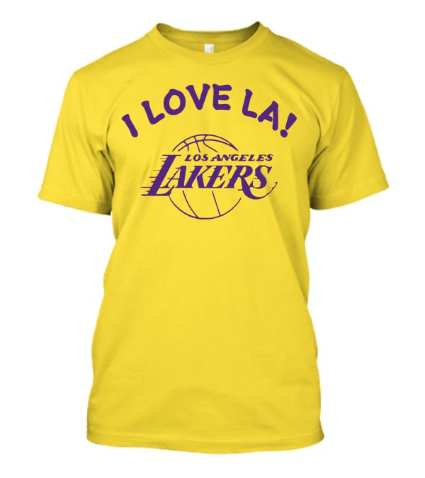 I Love LA Los Angeles Lakers Basketball T-Shirt