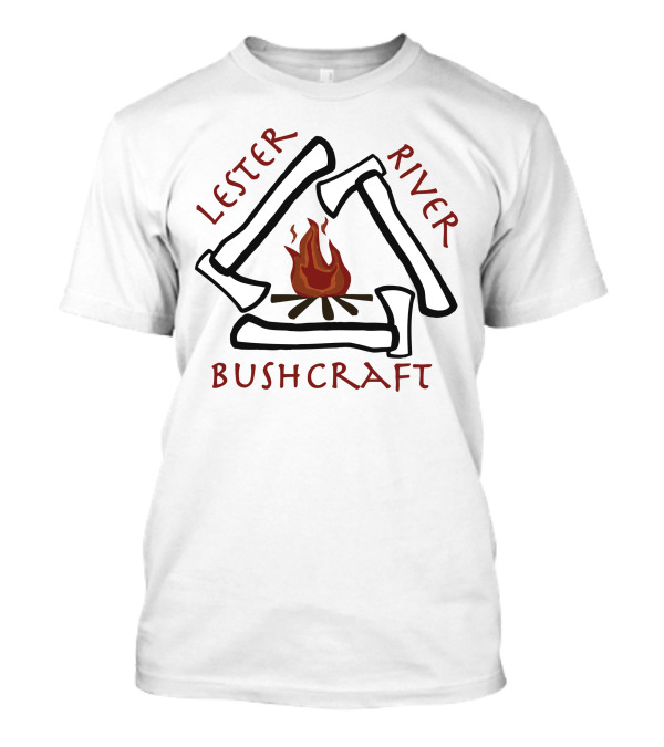 Lester River Bushcraft Axes And Campfire T-Shirt
