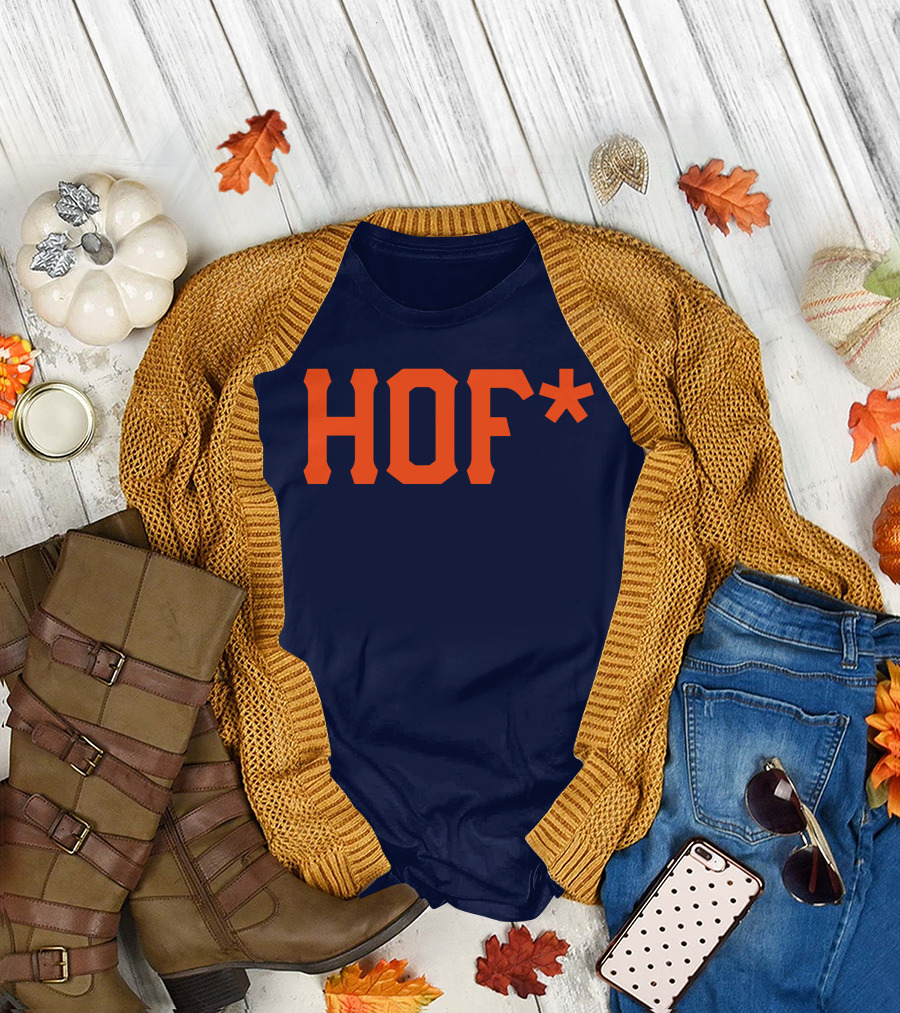 HOF* Navy Orange T-Shirt