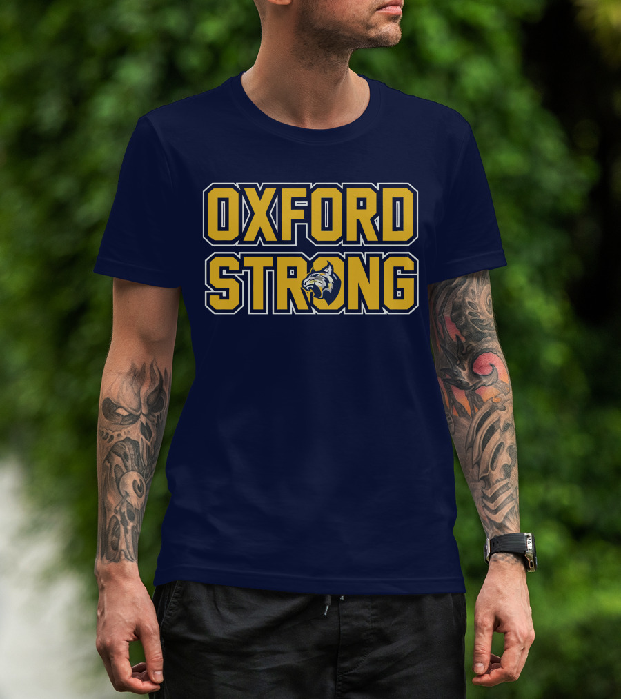Oxford Strong Wildcats Mascot T-Shirt
