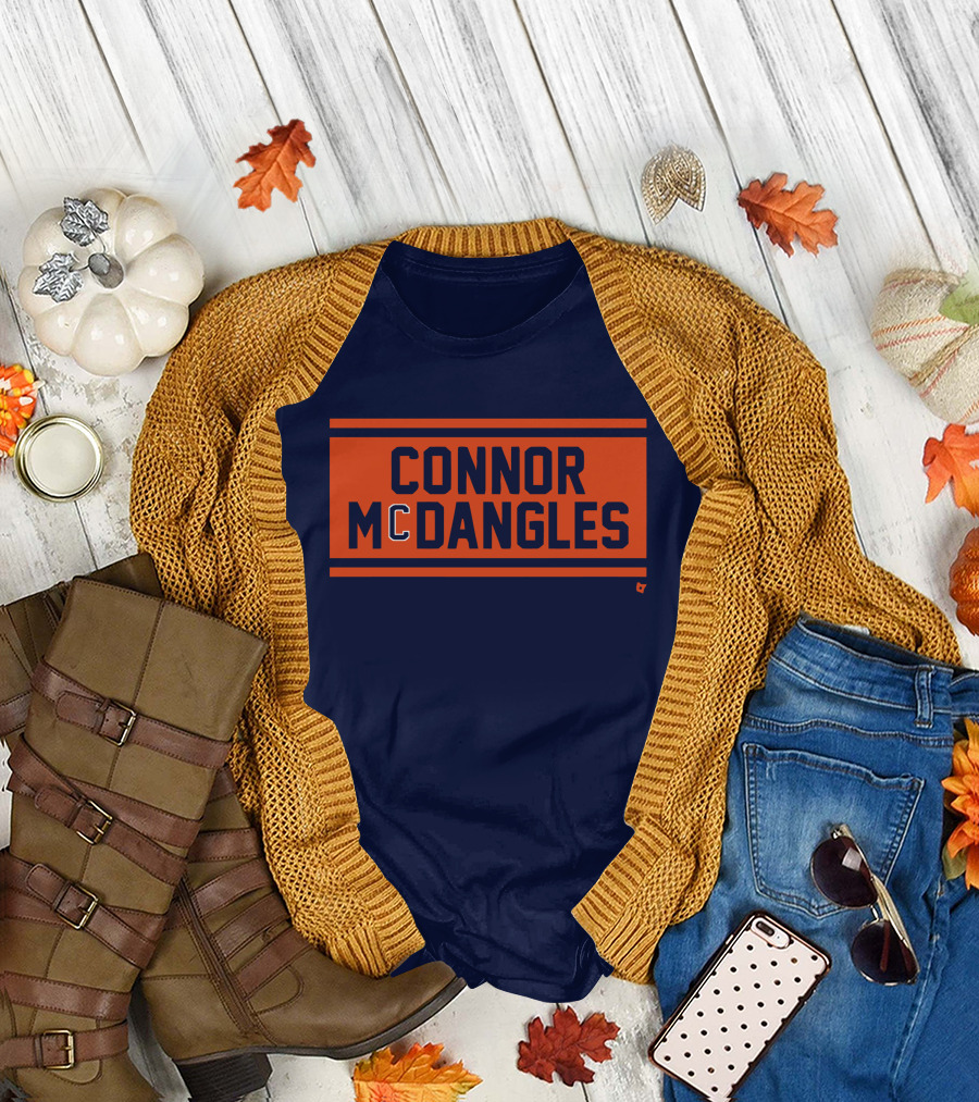 Connor McDavid McDangles Text Block T-Shirt