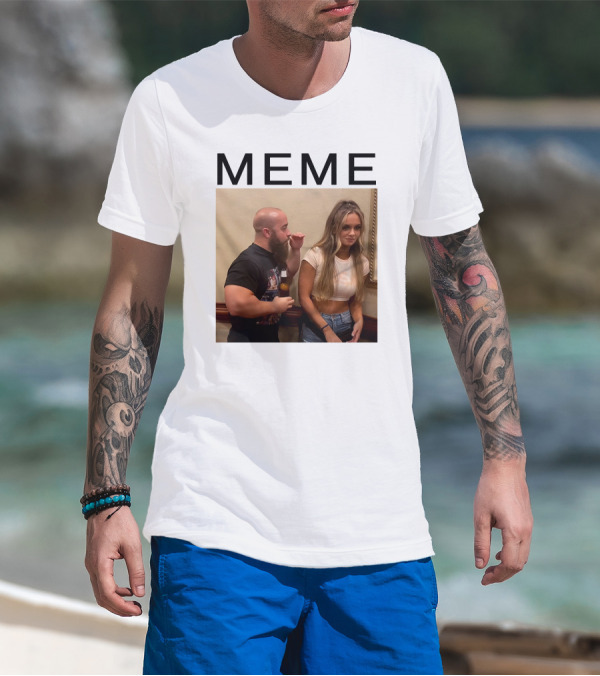 MEME John Silver Bottle Bearded Conversation T-Shirt