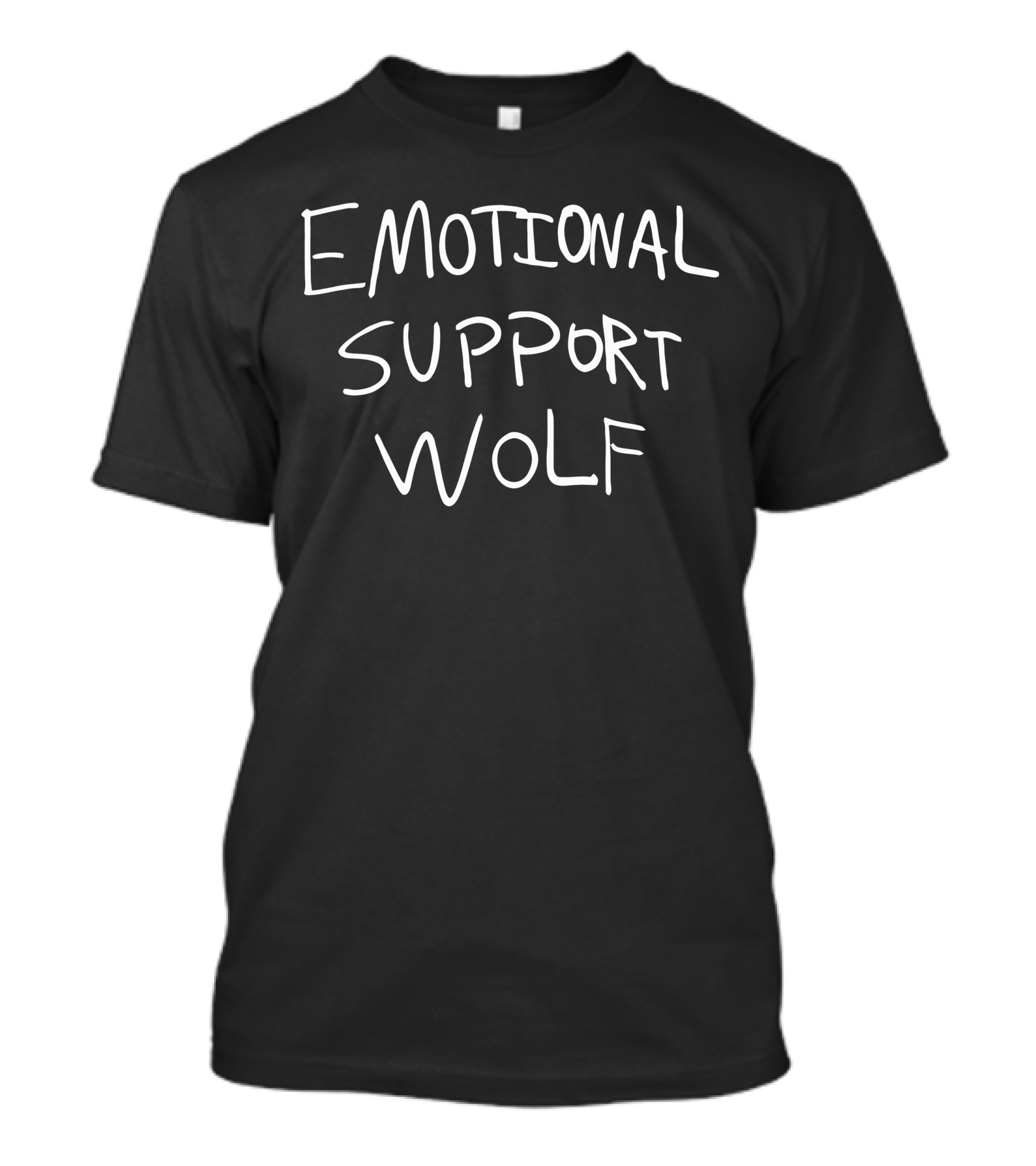 Emotional Support Wolf T-Shirt
