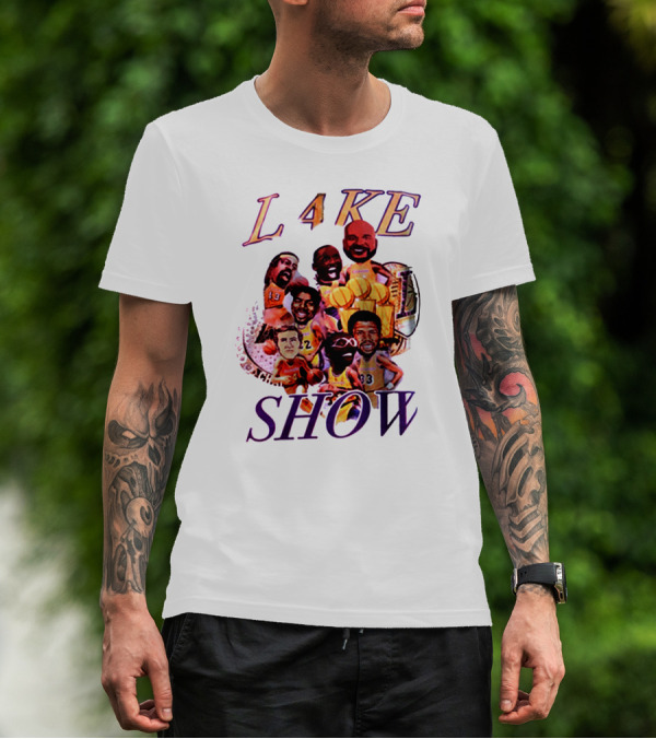 L4KE SHOW LeBron James Laker Legends T-Shirt