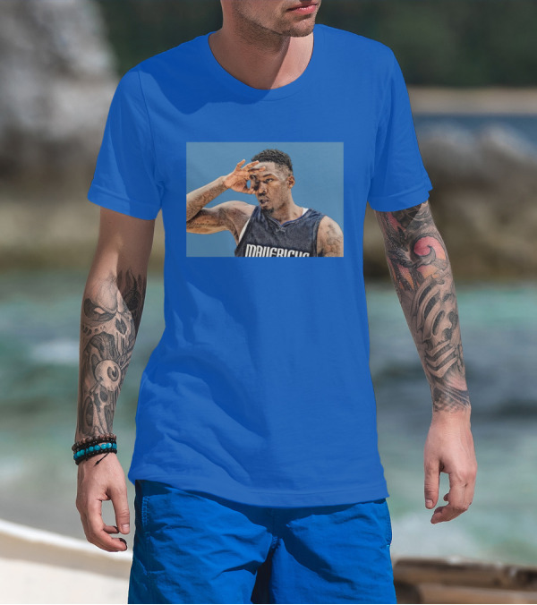 Dorian DFS Mavericks Basketball Player Gesture T-Shirt