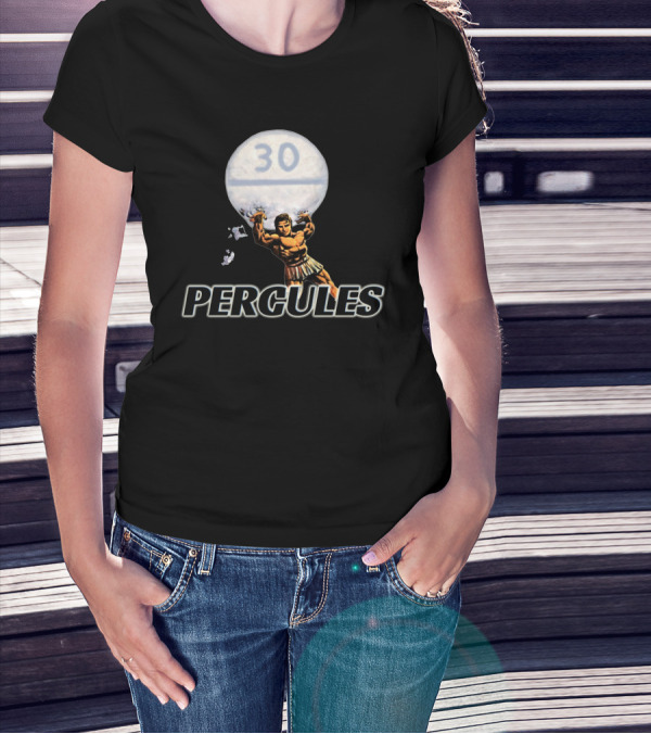 PERCULES Strongman Lifting 30 Pill T-Shirt
