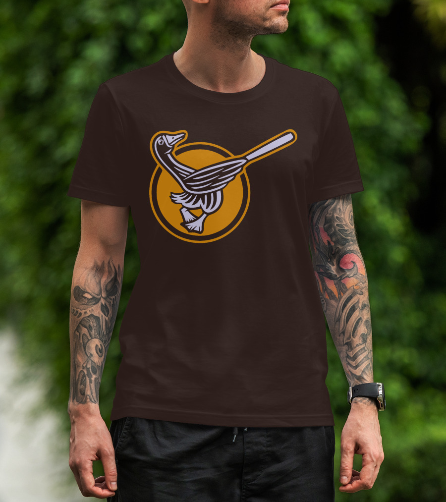 Yu Darvish San Diego Padres Goose Baseball T-Shirt