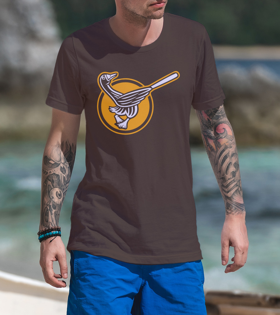 Yu Darvish San Diego Padres Goose Baseball T-Shirt