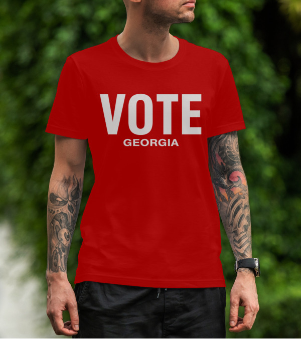 Vote Georgia Red T-Shirt