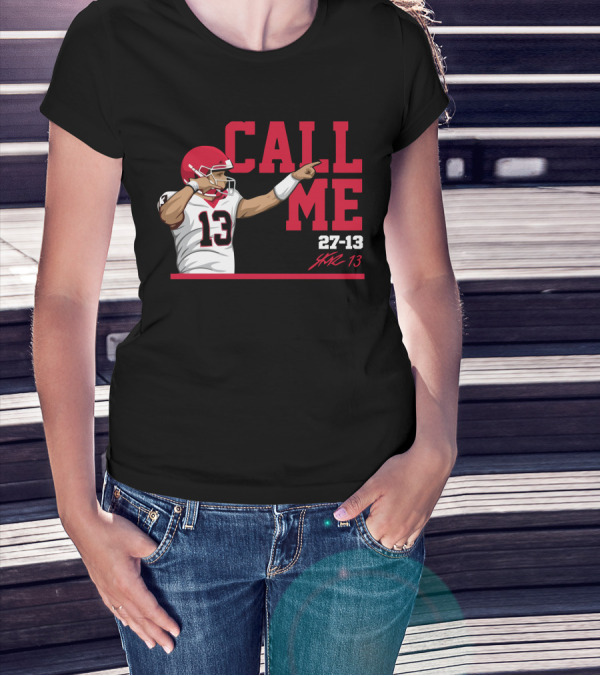 Call Me Stetson Bennett 27-13 Player Number 13 Football T-Shirt