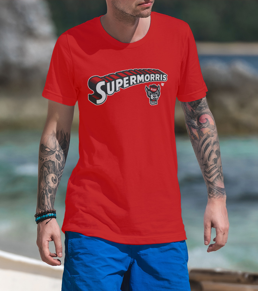 NC State Football Supermorris Wolfpack T-Shirt