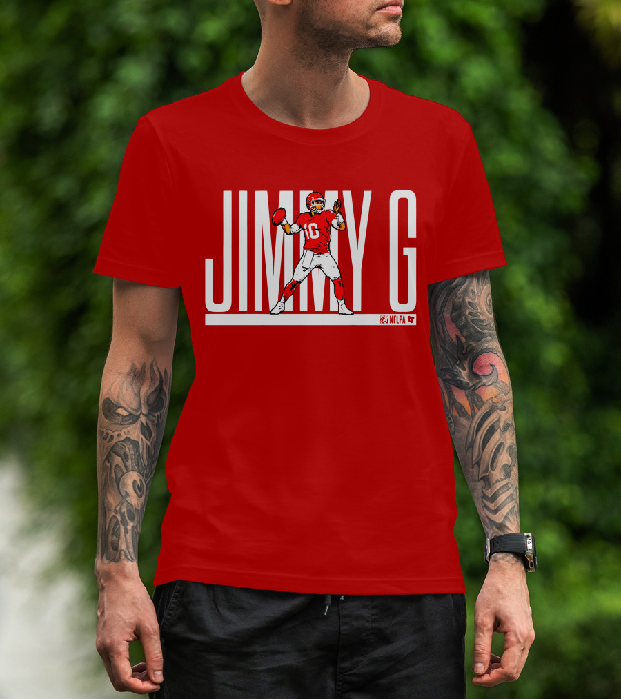 JIMMY G NFLPA Quarterback 10 T-Shirt