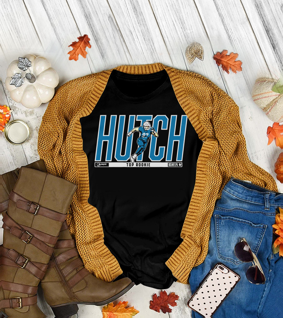 Hutchinson 97 Top Rookie Hutch Pepsi NFLPA T-Shirt