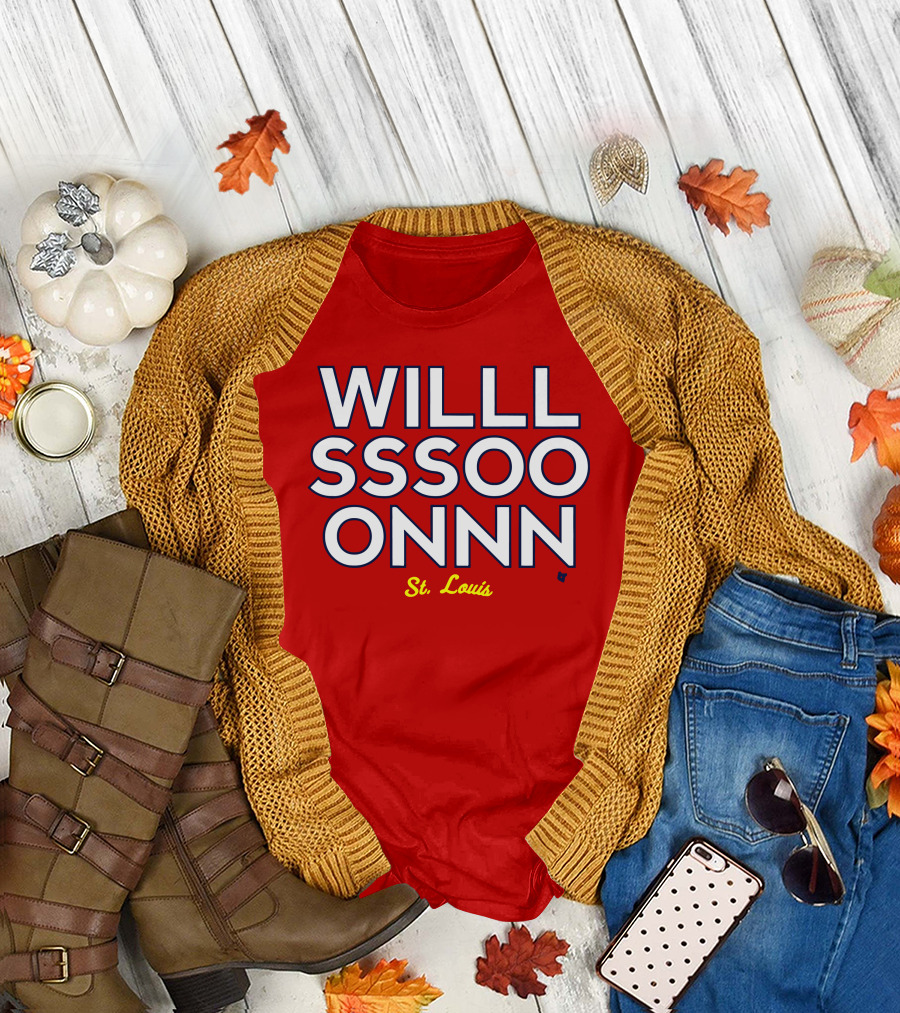 Willson Contreras Willson St. Louis T-Shirt