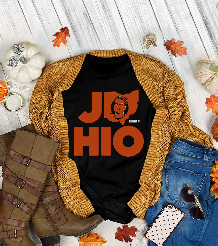 Joe Burrow JoHio NFLPA Browns Ohio T-Shirt
