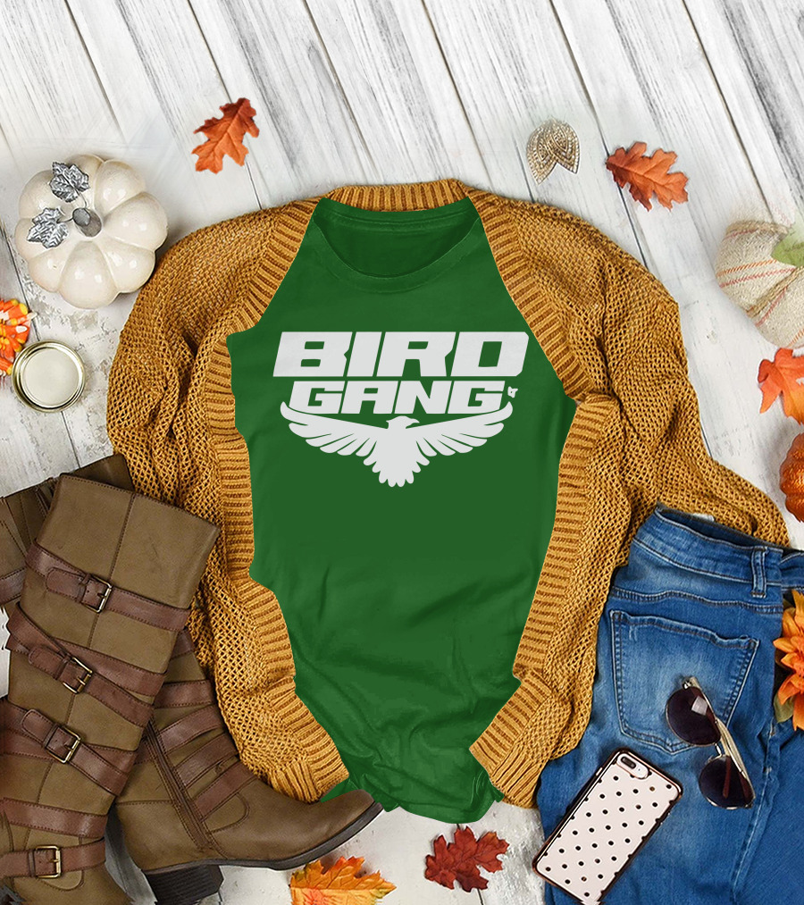 Bird Gang Eagles Wing Emblem T-Shirt